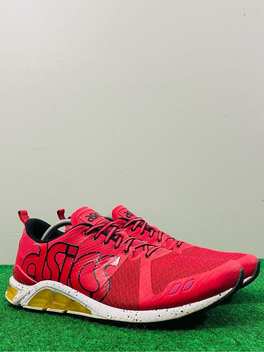 Asics GEL-Lyte 180 Men's Athletic Running Shoes Sneakers H6B0N Red/White Size 11